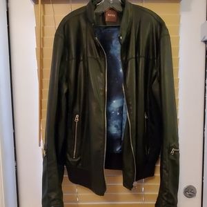Hugo Boss Leather Jacket